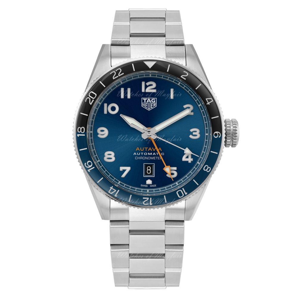 TAG Heuer Autavia COSC GMT Automatic 42 mm WBE511A.BA0650