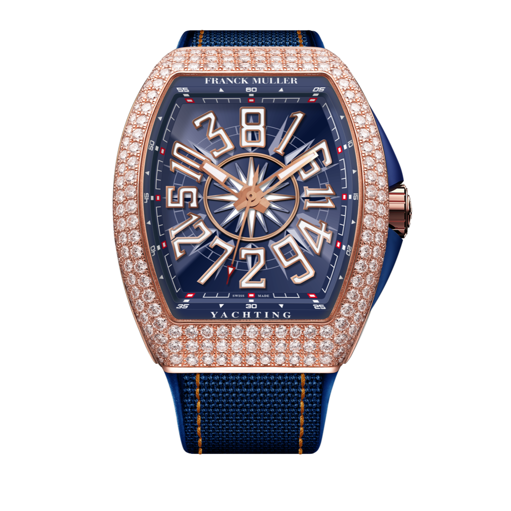 Franck muller vanguard crazy hours diamond watch price outlet