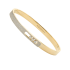 Messika Move Noa PM Pave Yellow Gold Diamond Bangle 10093 Size L
