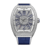 V 41 CH D CD (BU) OG DM BL | Franck Muller Vanguard Crazy Hours Diamonds 41 x 49.95 mm watch | Buy Now