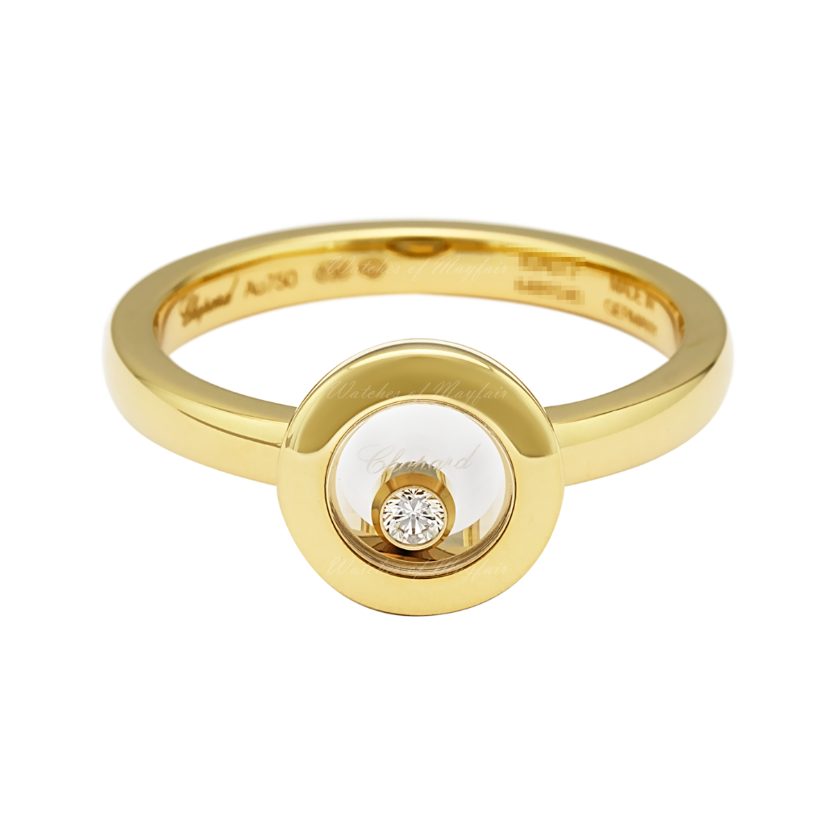 Wind Platteland jukbeen 82A017-0111 | Buy Chopard Happy Diamonds Icons Yellow Gold Diamond Ring  Watches of Mayfair