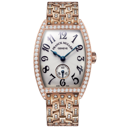 1750 S6 DP B 5N WH DBR | Franck Muller Cintree Curvex Diamonds 25.1 x 35.1 mm watch | Buy Now