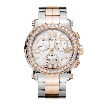 288506-6002 | Chopard Happy Sport 42 mm Chronograph watch. Buy Online