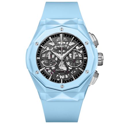 525.ES.0170.RX.ORL22 | Hublot Classic Fusion Aerofusion Chronograph Orlinski Sky Blue Ceramic 45 mm watch | Buy Now 