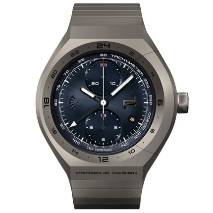 6030.6.02.003.02.5 | Porsche Design Monobloc Actuator GMT-Chronotimer Titanium 46 mm watch | Buy Now