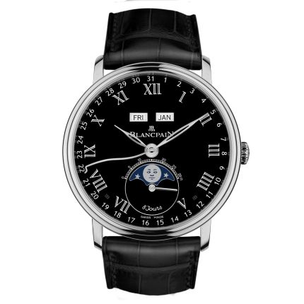 6639-3437-55B | Blancpain Quantieme Complet 8 Jours 42 mm watch. Buy Now