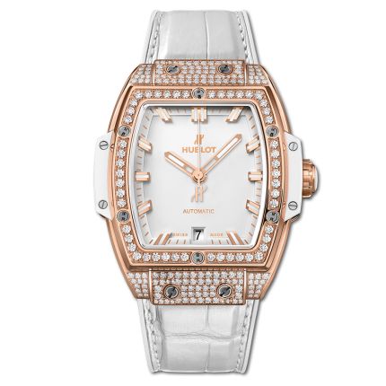 665.OE.2080.LR.1604 | Hublot Spirit Of Big Bang King Gold White Pave 39 mm watch | Buy Now