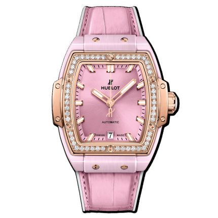 665.RO.891P.LR.1204 | Hublot Spirit Of Big Bang Pink Ceramic King Gold Diamonds 39 mm watch | Buy Now