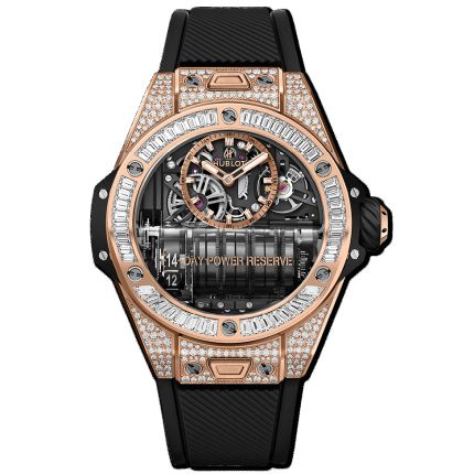 911.OX.0118.RX.0904 | Hublot Big Bang MP-11 Power Reserve 14 Days King Gold Jewellery 45 mm watch. Buy Online