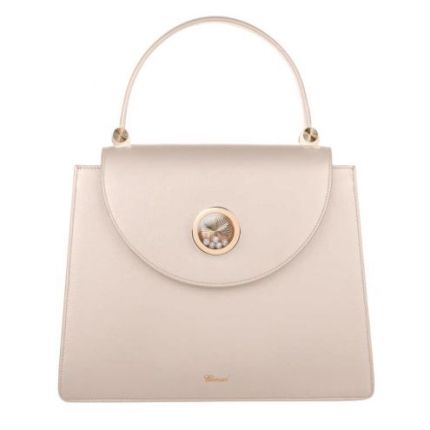 95000-0813 | Chopard Happy Lady Bag Nude Caviare Printed Calfskin Leather