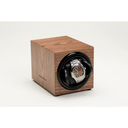 Barrington Single Watch Winder in American Walnut Special Edition. Buy Online