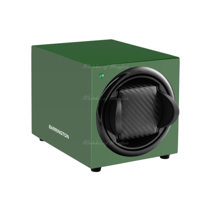 Barrington Single Watch Winder Racing Green. Buy Online