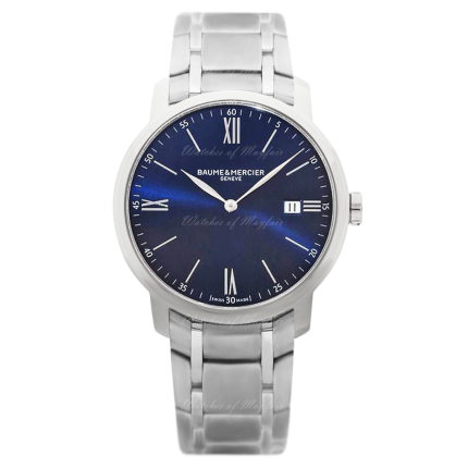 10382 | Baume & Mercier Classima Stainless Steel 40mm watch. Buy Online