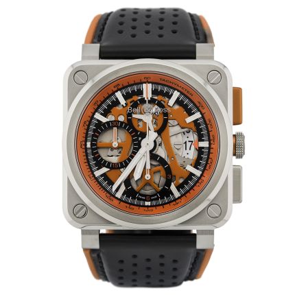 BR0394-SC-ORA/SCA | Bell & Ross Br 03-94 Aéro GT Orange 42 mm watch. Buy Online