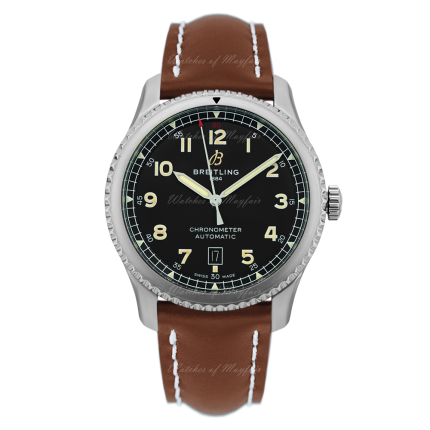 A17315101B1X3 | Breitling Aviator 8 Automatic 41 Steel watch | Buy Now  Watches of Mayfair