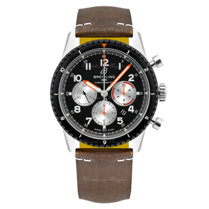 AB01194A1B1X1 | Breitling Aviator 8 B01 Chronograph 43 mm watch | Buy Online