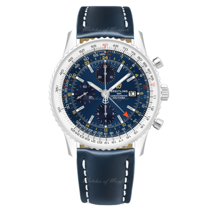 A24322121C2X1 | Breitling Navitimer 1 Chronograph GMT 46 Steel watch. Buy Online