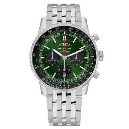 AB0137241L1A1 | Breitling Navitimer B01 Chronograph 46 Stainless Steel watch | Buy Now