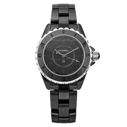 H6346 | Chanel J12 Phantom Black 33 mm watch. Buy Online