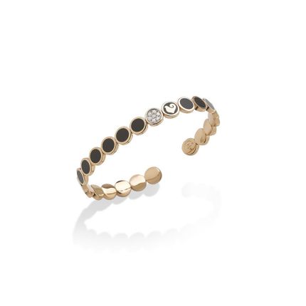 C.40167 | Chantecler Paillettes Pink Gold Diamond Bracelet | Buy Now
