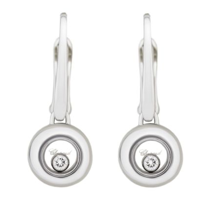 839011-1001| Buy Online Chopard Miss Happy White Gold Diamond Earrings