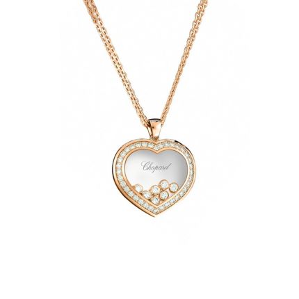 799202-5003 | Buy Chopard Happy Curves Rose Gold Diamond Pendant