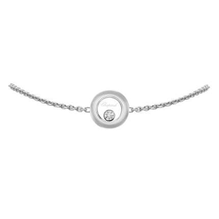 85A017-1001 | Chopard Happy Diamonds Icons White Gold Diamond Bracelet