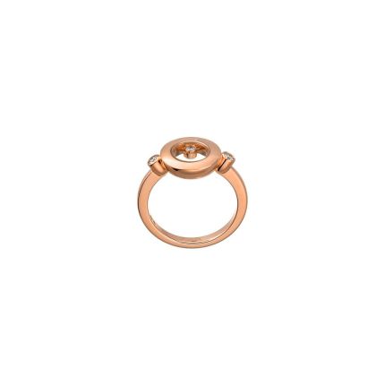 823957-5409 | Buy Online Chopard Happy Diamonds Rose Gold Diamond Ring