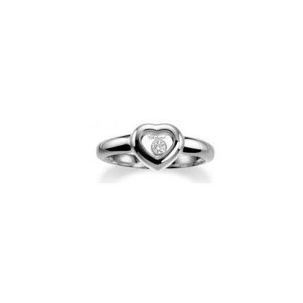 824854-1001 | Chopard Happy Diamonds White Gold Diamond Ring