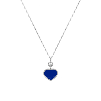 797482-1501|Buy Online Chopard Happy Hearts White Gold Diamond Pendant