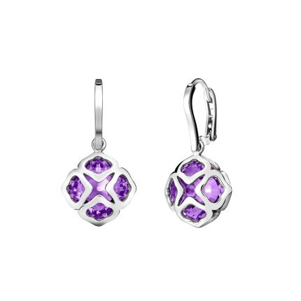 839221-1002|Buy Chopard IMPERIALE Cocktail White Gold Amethyst Earrings