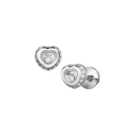 839008-1001| Buy Online Chopard Miss Happy White Gold Diamond Earrings