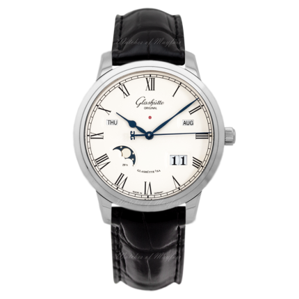 100-02-22-12-01 | Glashutte Original Senator Perpetual Calendar watch. Buy Online