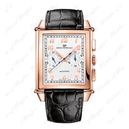 25883-52-121-BB6C | Girard-Perregaux Vintage 1945 XXL Chronograph watch. Buy Online