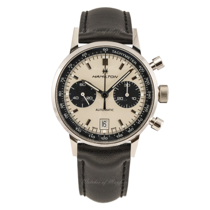 H38416711 | Hamilton American Classic Intra-Matic Auto Chrono 40 mm watch. Buy Online