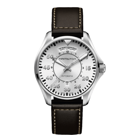 H64615555 | Hamilton Khaki Aviation Day Date Automatic 42mm watch. Buy Online
