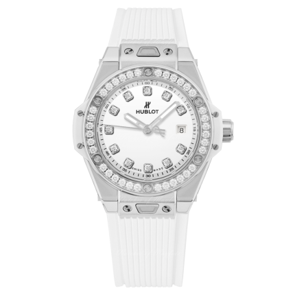 485.SE.2210.RW.1204 | Hublot Big Bang One Click Steel White Diamonds 33 mm watch | Buy Now