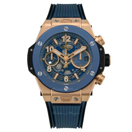 441.OL.5181.RX | Hublot Big Bang Unico King Gold Blue Ceramic 42 mm watch | Buy Now