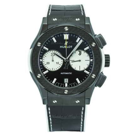521.CQ.1420.LR.JUV18 | Hublot Classic Fusion Chronograph Juventus 45mm watch. Buy Online