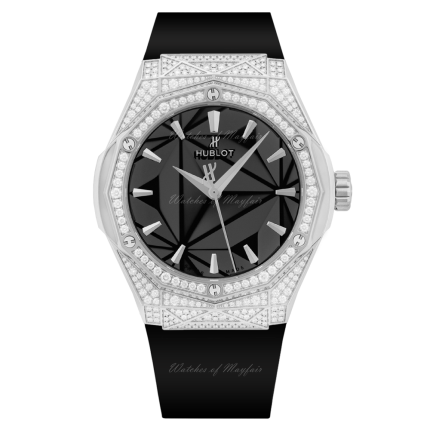 550.NS.1800.RX.1604.ORL19 | Hublot Classic Fusion Orlinski Titanium Pave 40mm watch. Buy Online