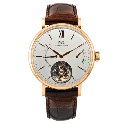 IW516501 | IWC Portofino Hand Wound Tourbillon Retrograde watch. Buy