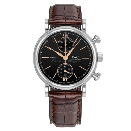 IW391404 | IWC Portofino Chronograph 39 mm watch. Buy Online