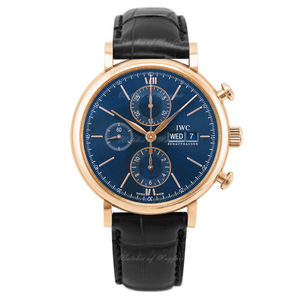 IW391035 | IWC Portofino Chronograph 42 mm watch. Buy Online 
