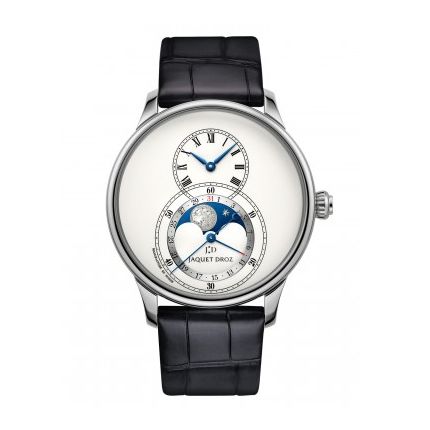 J007534200 - Jaquet Droz Grande Seconde Moon Ivory Enamel 43 mm watch
