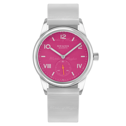 711 | Nomos Club Campus Deep Pink Manual Bracelet 36 mm watch | Buy Now