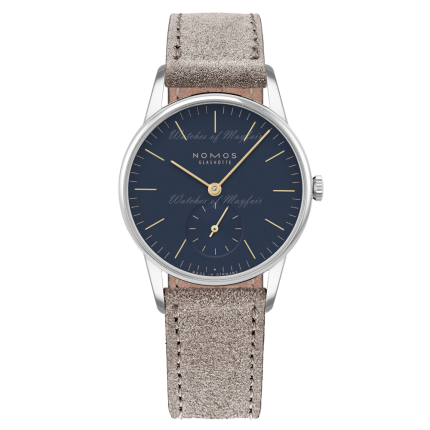 330 | NOMOS Orion 33 Midnight Blue Manual 32.8 mm watch. Buy Now