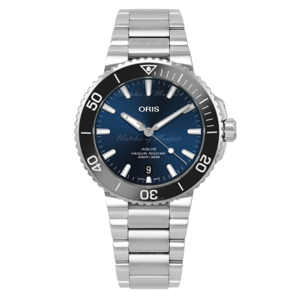 01 733 7732 4135-07 8 21 05PEB | Oris Aquis Date 39.5 mm watch | Buy Now