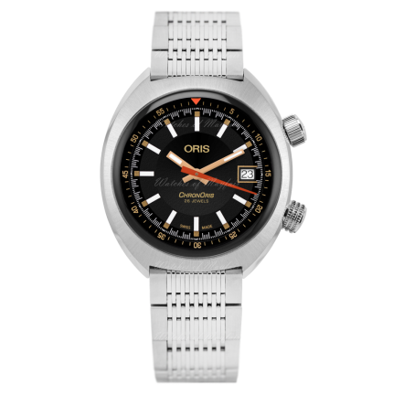 01 733 7737 4034-SET MB | Oris Chronoris Movember Edition 2019 39 mm watch | Buy Now