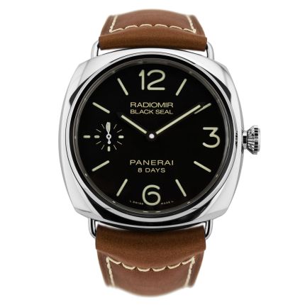 Panerai Radiomir Black Seal 8 Days Acciaio PAM00609 New Authentic