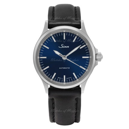 556.0104 X33 | Sinn 556 I B Instrument Sporty and Stylish Blue Dial Black Leather 38.5 mm watch. Buy Online